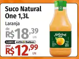 Supermercado Dalben Suco Natural One laranja oferta