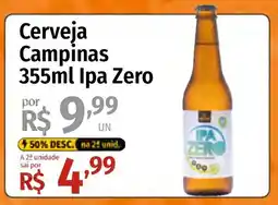 Supermercado Dalben Cerveja Campinas Ipa Zero oferta