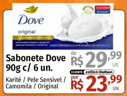 Supermercado Dalben Sabonete Dove oferta
