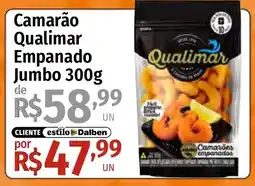 Supermercado Dalben Camarão qualimar empanado jumbo oferta