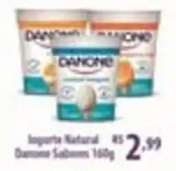 Rede DAS Yogurte natural danone sabores oferta