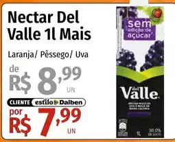 Supermercado Dalben Nectar Del Valle 1l Mais oferta