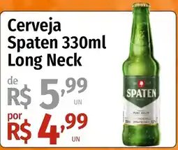Supermercado Dalben Cerveja Spaten long neck oferta