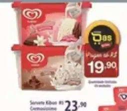 Rede DAS Sorvete Kibon Cremoussimo oferta
