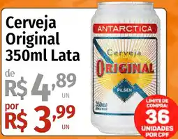 Supermercado Dalben Cerveja original oferta