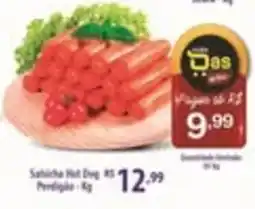 Rede DAS Sabichinha hot dog perdigão oferta