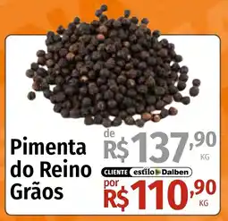 Supermercado Dalben Pimenta do Reino Grãos oferta