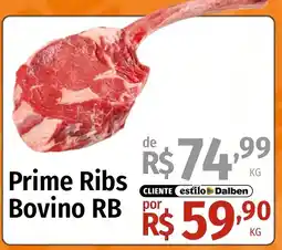 Supermercado Dalben Prime Ribs Bovino RB oferta