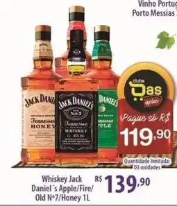 Rede DAS Whiskey Jack Daniel's Apple/Fire/Old N°7/Honey oferta
