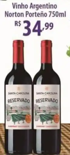 Rede DAS Vinho Argentino Norton Porteño oferta