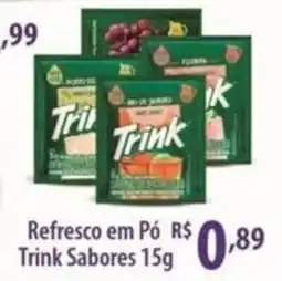 Rede DAS Refresco em Pó Trink Sabores oferta