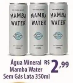 Rede DAS Água Mineral Mamba Water oferta