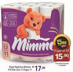 Rede DAS Papel Higiênico Mimmo oferta