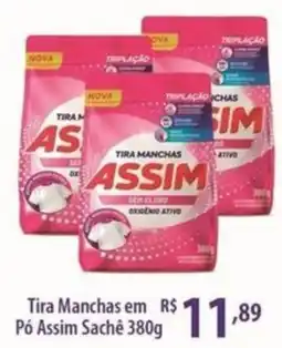 Rede DAS Tira Manchas em Pó Assim Sachê oferta