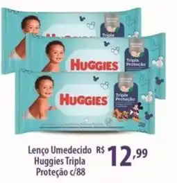 Rede DAS Lenço Umedecido Huggies Tripla Proteção oferta