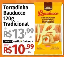 Supermercado Dalben Torradinha Bauducco Tradicional oferta