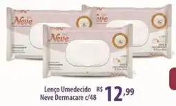 Rede DAS Lenço Umedecido Neve Dermacare oferta