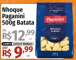 Supermercado Dalben Nhoque paganini batata oferta