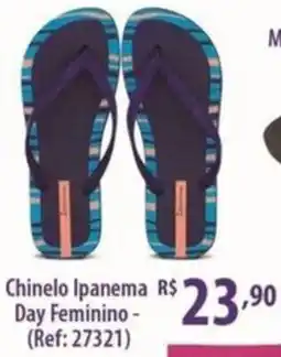 Rede DAS Chinelo Ipanema Day Feminino oferta