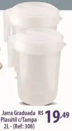 Rede DAS Jarra Graduada Plasútil c/Tampa oferta