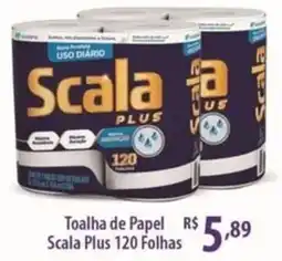 Rede DAS Toalha de Papel Scala Plus 120 Folhas oferta
