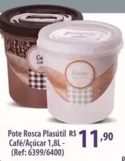 Rede DAS Pote Rosca Plasútil Café/Açúcar oferta