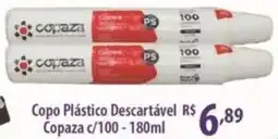 Rede DAS Copoz Plástico Descartável oferta