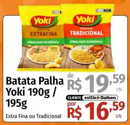 Supermercado Dalben Batata Palha Yoki oferta