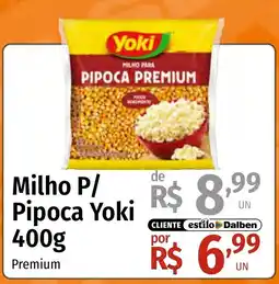 Supermercado Dalben Milho p/ pipoca yoki premium oferta