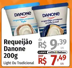 Supermercado Dalben Requeijão Danone oferta