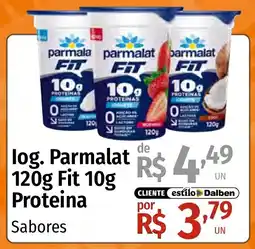 Supermercado Dalben log. Parmalat 120g Fit 10g Proteina oferta