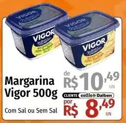 Supermercado Dalben Margarina vigor oferta