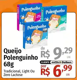 Supermercado Dalben Queijo Polenguinho oferta