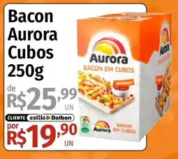 Supermercado Dalben Bacon aurora cubos oferta
