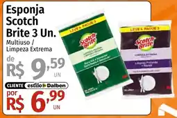 Supermercado Dalben Esponja scotch brite 3 un. oferta