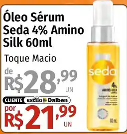 Supermercado Dalben Óleo Sérum Seda 4% Amino Silk oferta