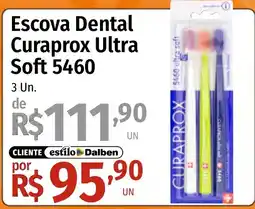 Supermercado Dalben Escova Dental Curaprox Ultra Soft 5460 oferta