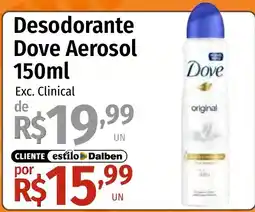 Supermercado Dalben Desodorante Dove Aerosol oferta