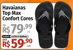 Supermercado Dalben Havaianas top max confort cores oferta