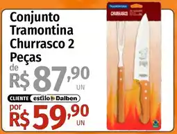 Supermercado Dalben Conjunto Tramontina Churrasco 2 Peças oferta