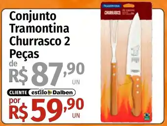 Supermercado Dalben Conjunto Tramontina Churrasco 2 Peças oferta