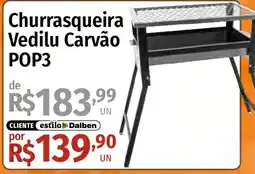 Supermercado Dalben Churrasqueira Vedilu Carvão POP3 oferta