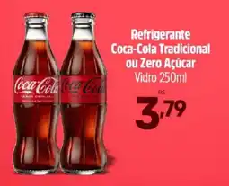 Supermercados Jau Serve Refrigerante Coca-Cola Tradicional ou Zero Açúcar oferta