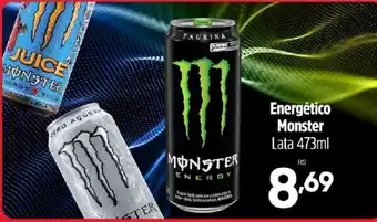 Supermercados Jau Serve Energético Monster oferta