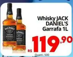 Althoff Supermercados Whisky jack daniel's garrafa 1l oferta