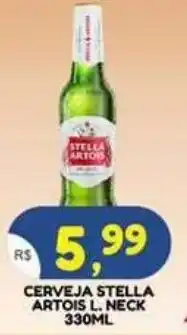 Bramil Supermercados Cerveja stella artois l. neck oferta