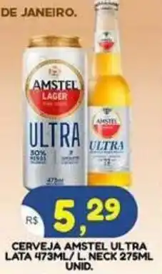 Bramil Supermercados Cerveja amstel ultra oferta