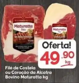 Supermercados Princesa File de Costela ou Coração da Alcatra Bovino Maturatta oferta