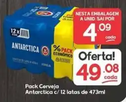 Supermercados Princesa Pack Cerveja Antarctica oferta