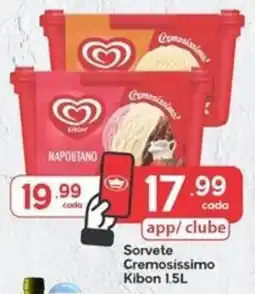 Supermercados Princesa Sorvete Cremosissimo Kibon oferta